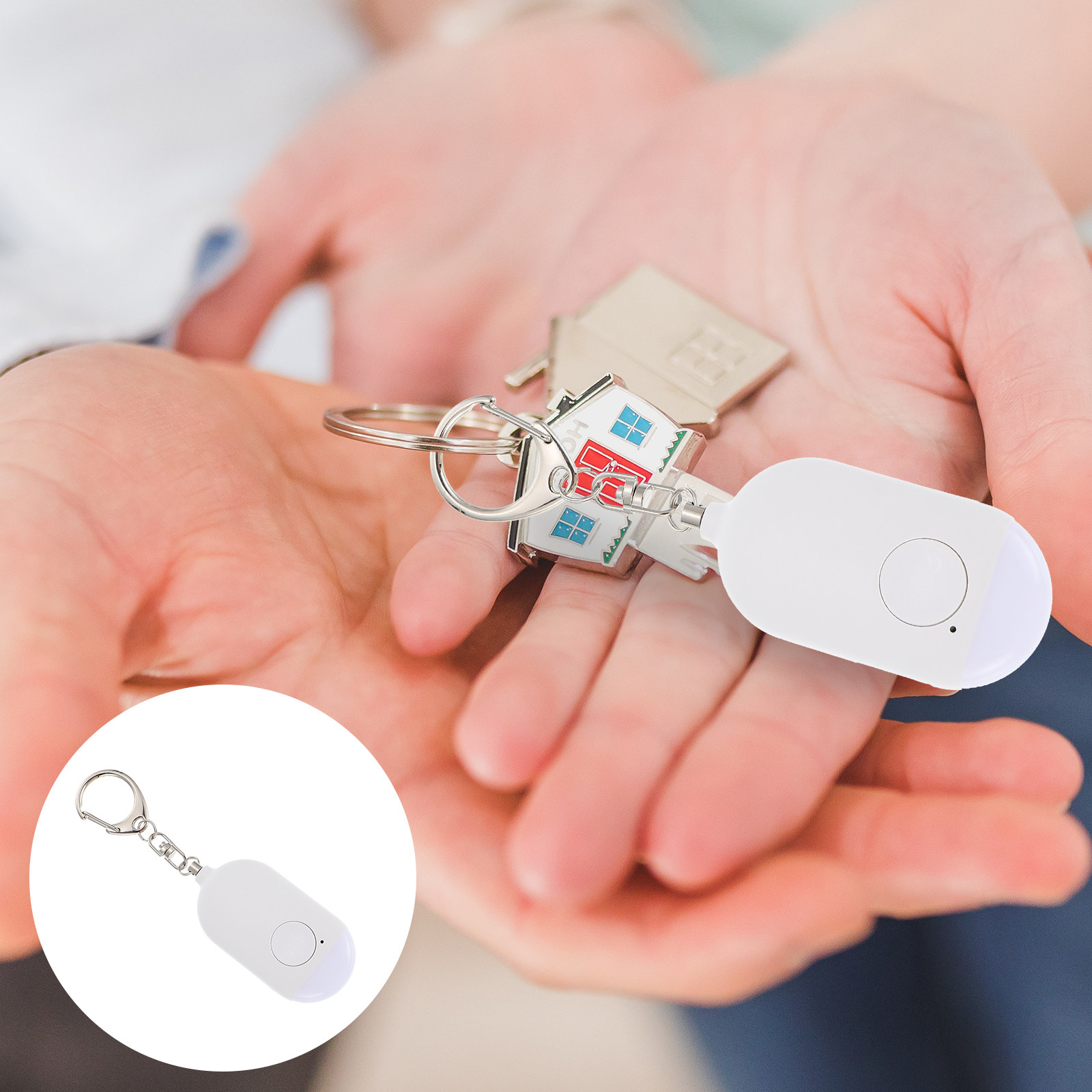 Personal Alarm Keychain - 1 Set de Alarma Personal Recargable