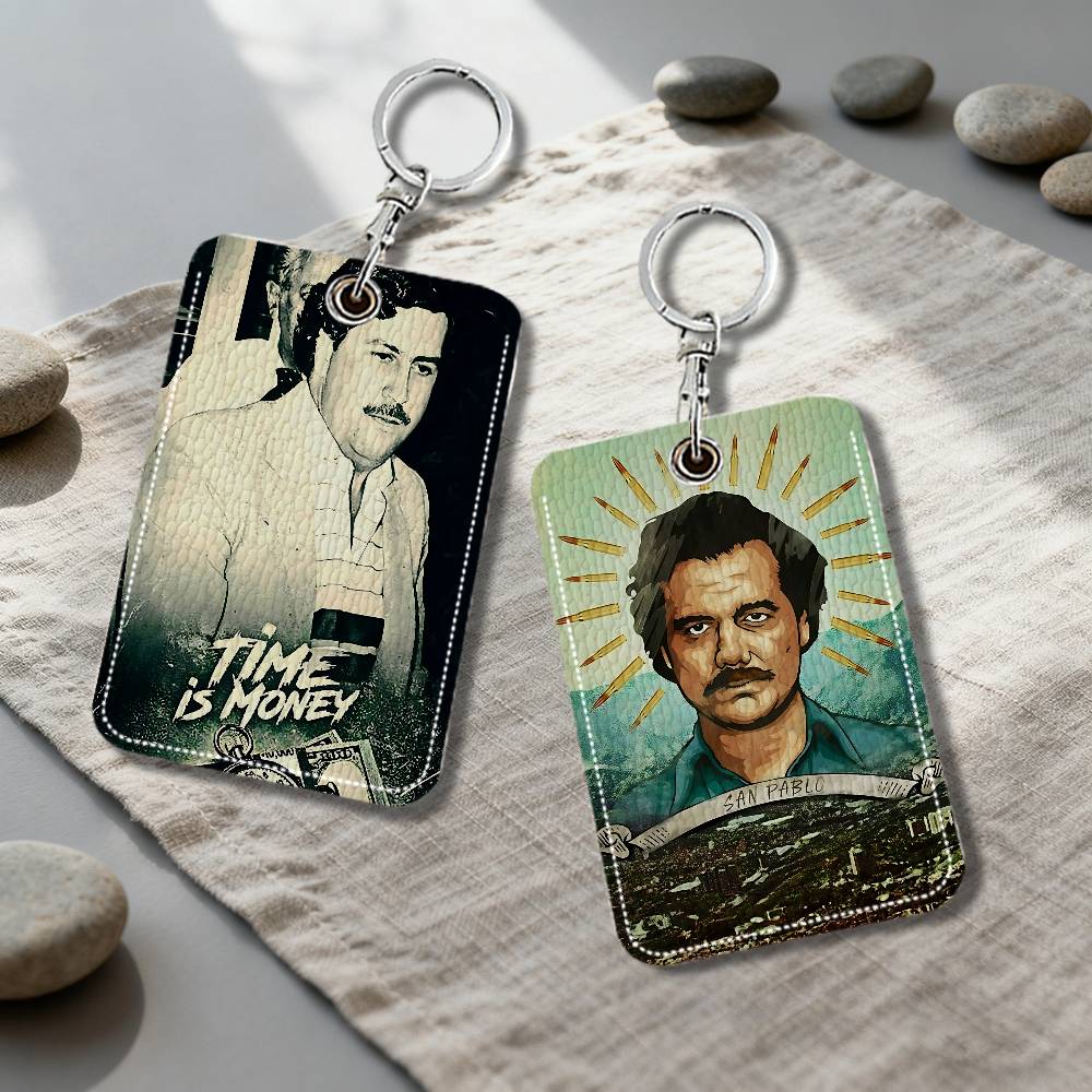 Lockbox Key Secure - N-Narcos P-PABLO E-ESCOBAR Portatarjetas, Llavero, Anillo