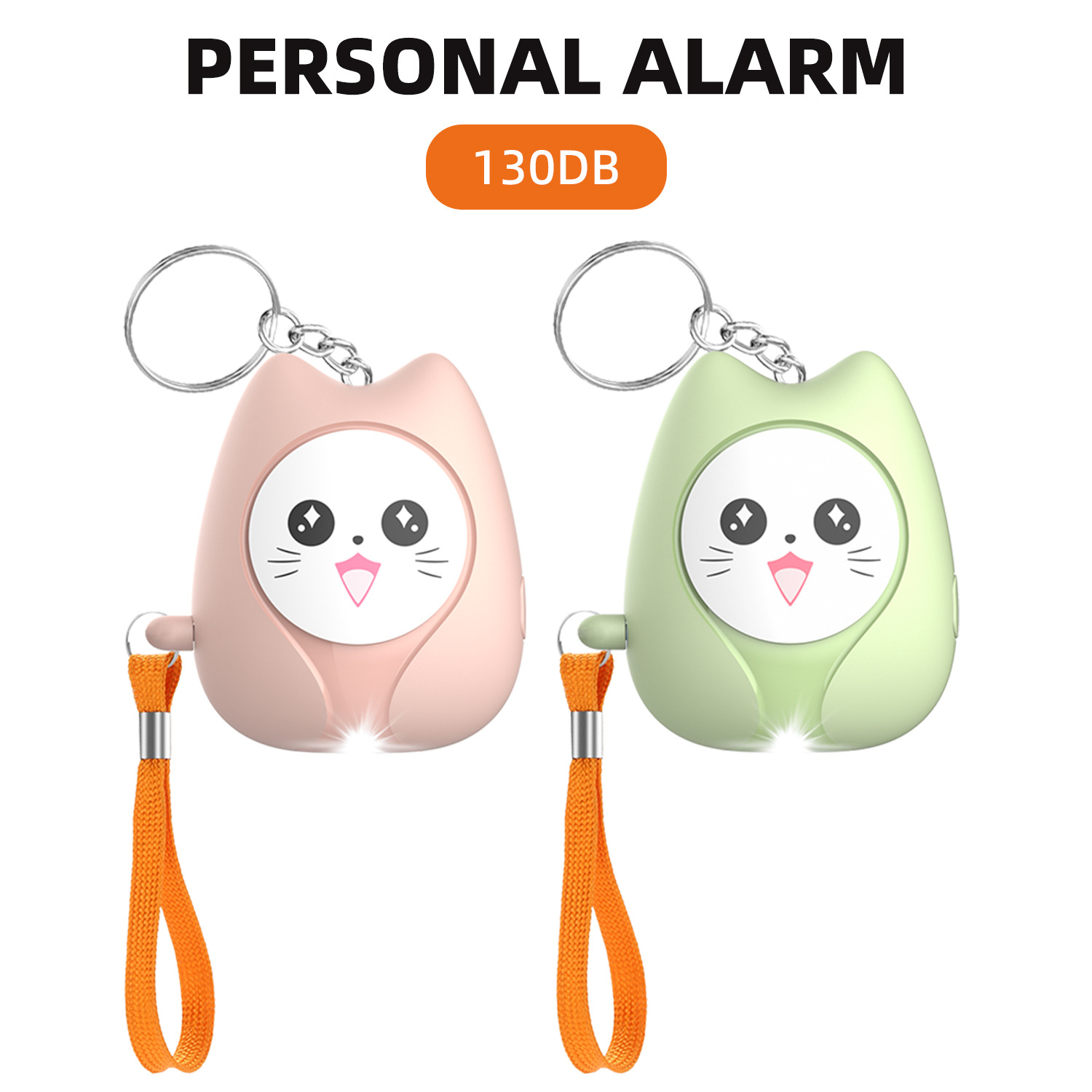 Personal Alarm Keychain - 2025 nueva alarma Personal de autodefensa