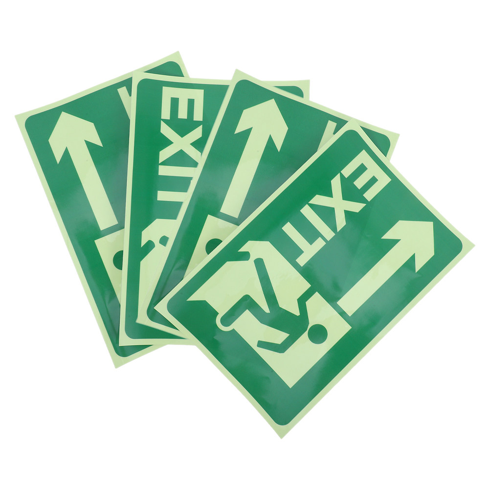 4 pegatinas luminosas de salid - Emergency Exit Sign reseña y precio
