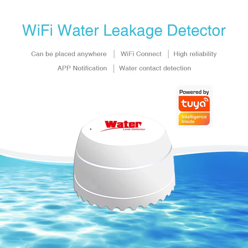 Tuya-Detector de fugas de agua - Water Alarm Sensor reseña y precio