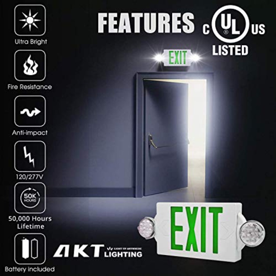 Luz de Emergencia para Salida  - Emergency Exit Sign reseña y precio