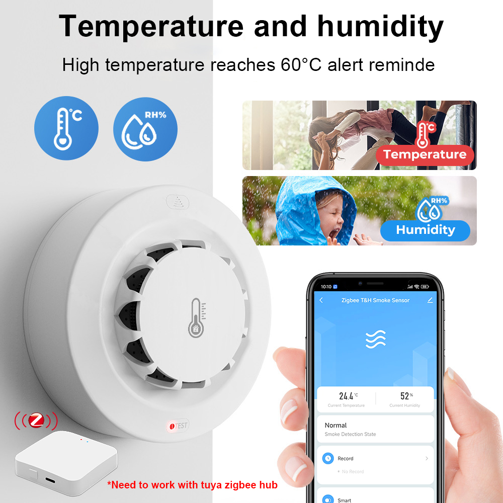 Detector de humo de dos conexi - Smoke Detector Interconnected reseña y precio