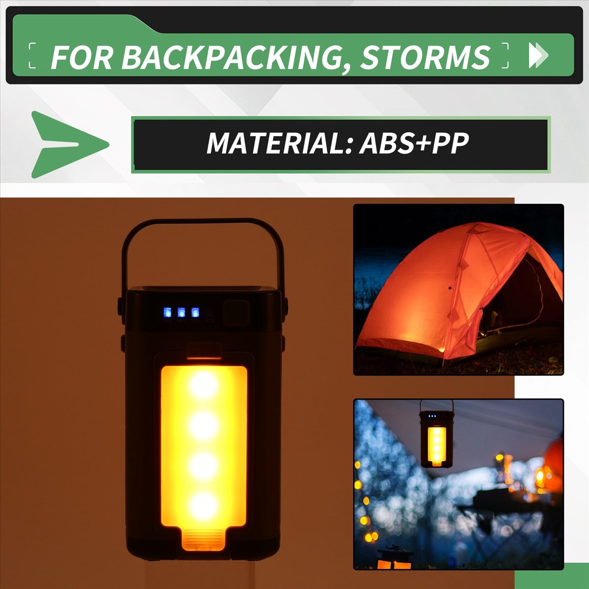 Linterna LED Plegable X08A par - Power Outage Light reseña y precio