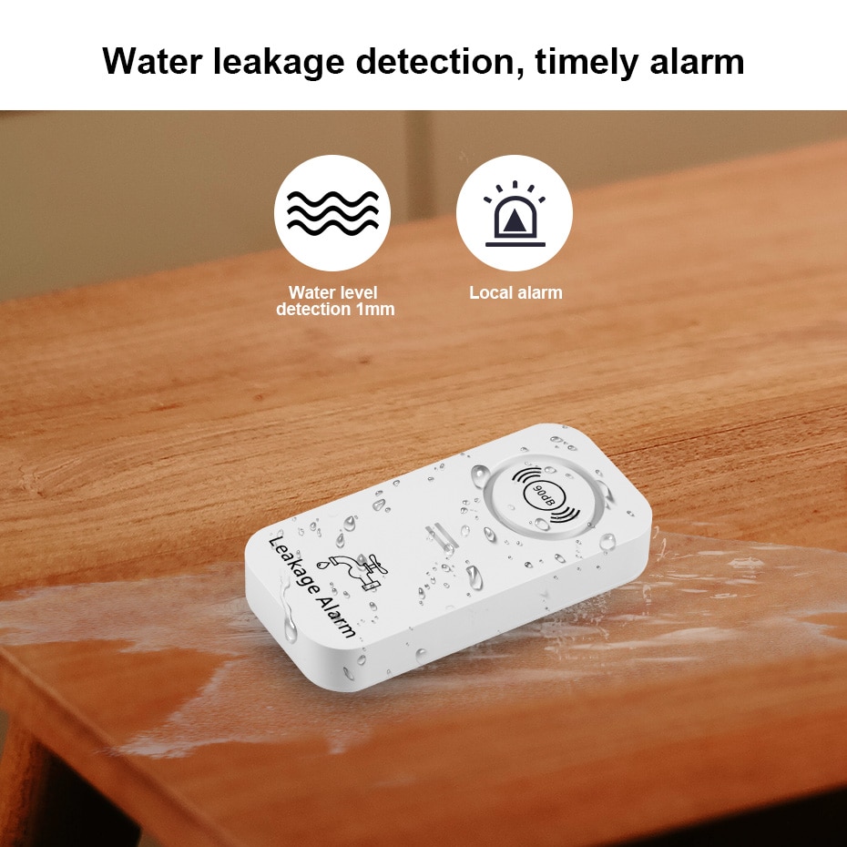 KERUI Sensor de agua inalámbri - Water Alarm Sensor reseña y precio
